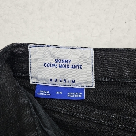 &Denim by H&M Black Skinny Size 29×32 - Picture 8 of 10